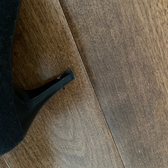 Ann Taylor LOFT | Black Suede High Heels - Picture 5 of 5